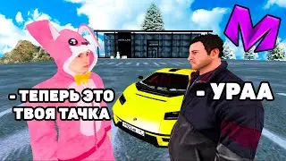 ДАЛ БОМЖУ ЛАМБУ и СЛЕЖУ ЗА НИМ на МАТРЕШКА РП (crmp mobile)