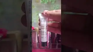 Portable makeup primer 🤍 ft.Swiss beauty mattifying makeup primer #makeup #beauty #youtubeshorts