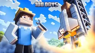 Can I Survive 100 Days As An ENGINEER In Minecraft's Most Difficult Modpack In Hardcore?