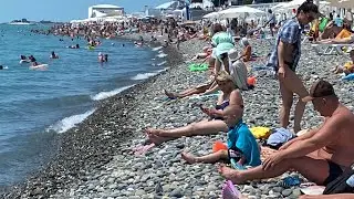30.06.2022. Погода в Сочи в июне. Смотри на Чёрное море каждый день.