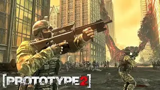 PROTOTYPE 2 NPC Wars 7 (Infected vs USMC & Blackwatch)