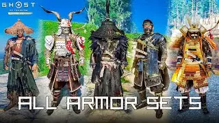 Ghost Of Tsushima | All Armor sets