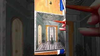 Icing on the cake 🎂 (painting a tiny room) 
