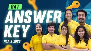 NDA 2 2023 (Answer Key - GAT) (Most Accurate)