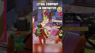 We played Fortnite like it's Lethal Company... FULL VIDEO OUT NOW!!! #fortnite #funny #gaming