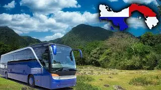 На автобусе по Панаме Panama bus trip