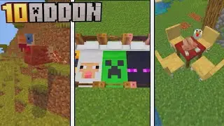 Cool 10 Addons For Minecraft Pe 1.21 (Bedrock)