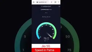 Jio 5g Speed in Patna (Bihar) shorts