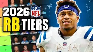 Top 40 Running Back Rankings for 2026 Fantasy Football