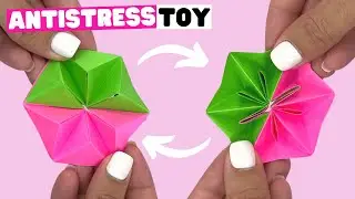 FUN paper toy ANTISTRESS transformer [origami fidget toy]