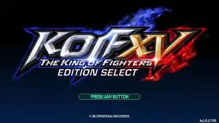 KOFXV Edition Select Title Screen