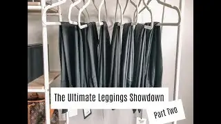 The Ultimate Legging Showdown! PART TWO! Comparing Spanx, Alo & Aerie!