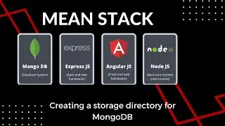 How to Creating a storage directory for MongoDB| MEAN Stack | Course | InformationTech |Tutorials#17
