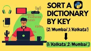 How to sort a dictionary in python by key 