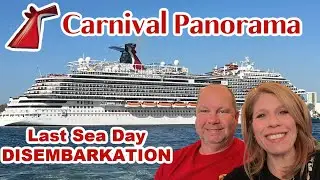2023 Carnival Panorama | Last Sea Day | FOOD | DISEMBARKATION | LAX