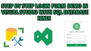 Login Form in C# windows form application with SQL database in Visual Studios