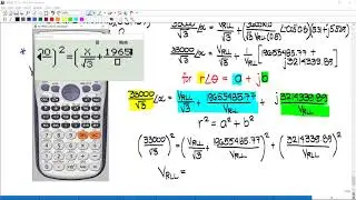 Short Transmission Line: Problem 4 (solving receiving end voltage)