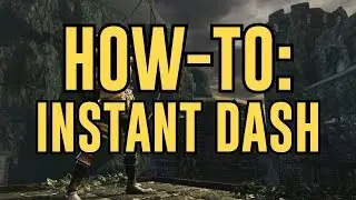 How to: Execute the Instant Dashing attack (iWDR1) with Katanas in Dark Souls Remastered (PvP tech)