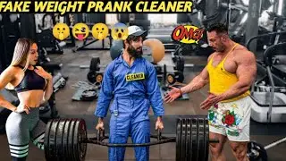 Anatoly prank fake weight in gym 🤫😜 || 