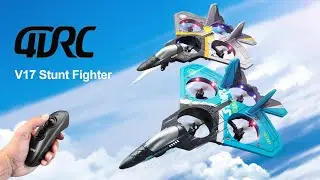 4DRC V17 Fighter Stunt ,Cool RC Plane for beginners