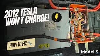 2012 Tesla Won't Charge! ⚡️ How to Fix Gen1 Charger 🔧
