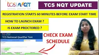 TCS NQT Full Exam Schedule | TCS NQT 2021 | TCS NQT Exam Launch