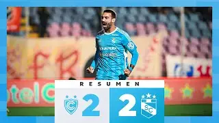 Resumen del partido: Cienciano 2 - 2 Sporting Cristal l Cristal TV