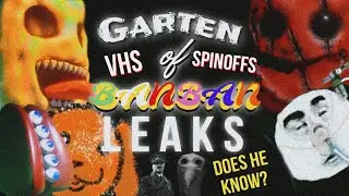 Garten of BanBan Leaks | VHS, CHARACTERS, SPINOFFS AND MORE