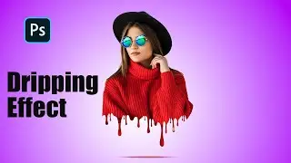 Dripping Effect | Splatter Effect | Photoshop Editing Tutorial