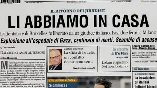 Rassegna stampa 18 ottobre 2023. Quotidiani nazionali italiani. Prime pagine dei giornali di oggi