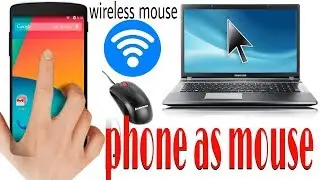 Use your SmartPhone as mouse, trackpad for PC