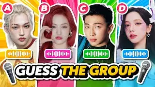 CAN YOU GUESS THE KPOP GROUP BY THE RAP LINE? 🎤 (MULTIPLE CHOICE) 🎮 ANSWER - KPOP QUIZ 💚