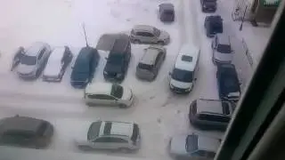 Вот так уважают водители друг друга г Новый  уренгой