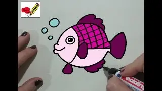 Como Dibujar un Pez / How to draw a fish
