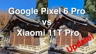 Google Pixel 6 Pro vs Xiaomi 11T Pro Camera Comparison Photography Update | Kamera Vergleich
