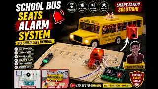 School Bus Seats Alarm System