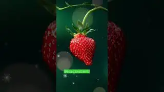 Strawberry - Photoshop Editing #shorts