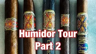 Cigar Humidor Tour Part 2 - My OpusX Cigar Collection - March 2020