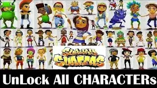 Subway Surfers Space station Unlock All Characters Episode # 2