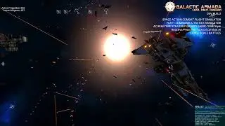 450 SHIPS! Will Galactic Armada Run? Unity Game Engine Physics System Stress Test.