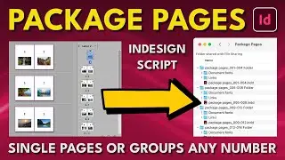 InDesign Script Package Pages