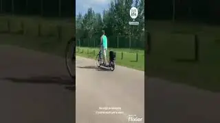 Amazing walking bike