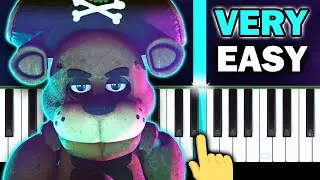 FNAF - Pirate Song - VERY EASY Piano tutorial