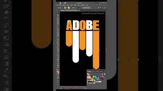 TYPOGRAPHY TECHNIC in Adobe Illustrator Tutorial