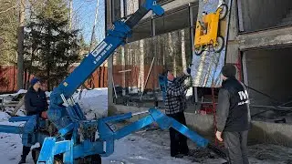 Алюминиевое остекление загородного дома