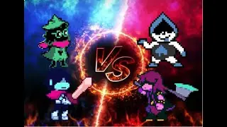 Mugen Request Kris & Ralsei vs Susie & Lancer