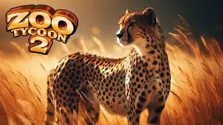 Building Cheetah habitat in Zoo Tycoon 2