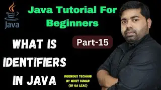 #15 What is Identifiers in java