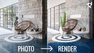 How to make a Realistic Balcony Scene in Blender 2.8!