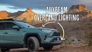 The Overland Rav4 Got Some Lights | Auxbeam Install & Review